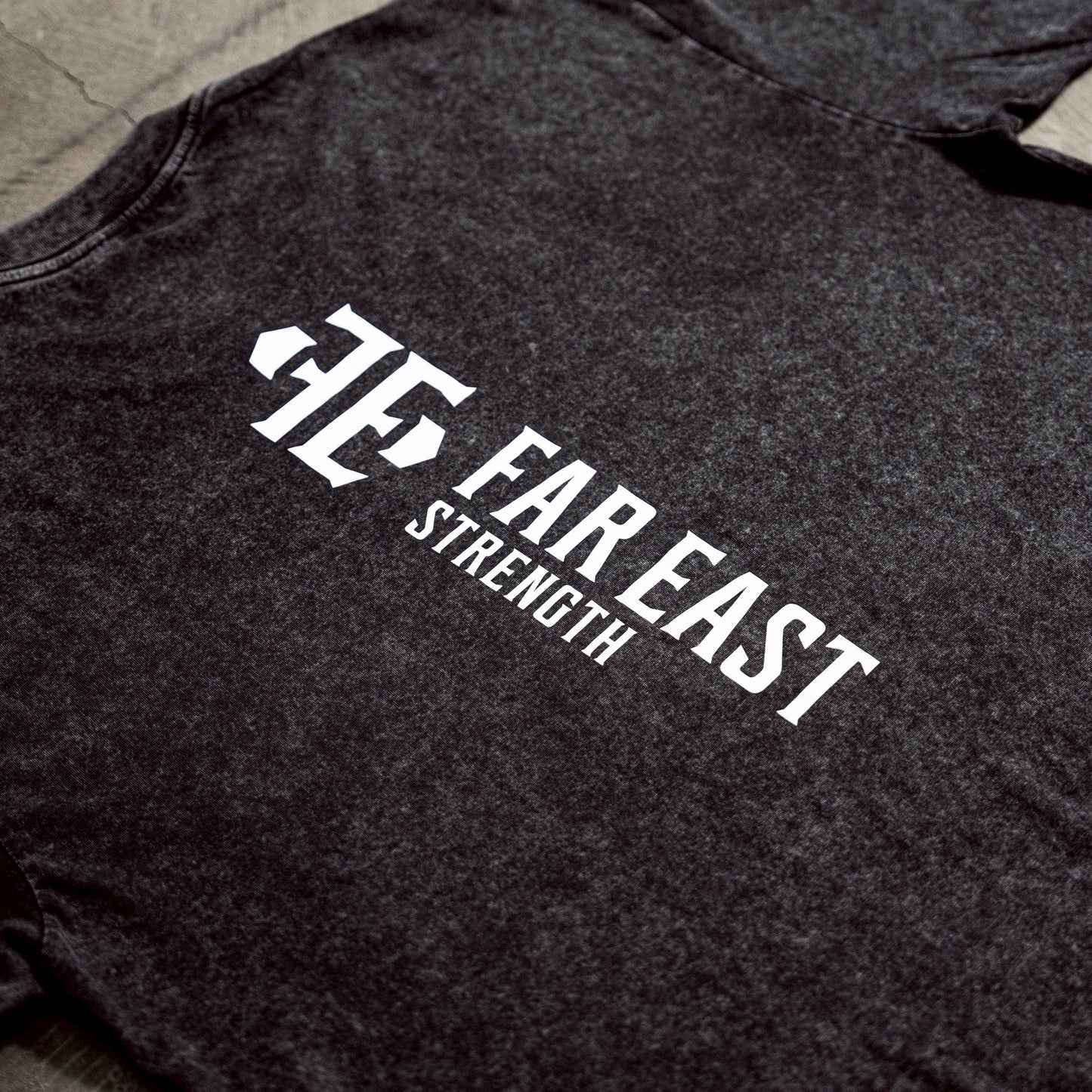Lightweight Oversize Wash Tee “Vertical”