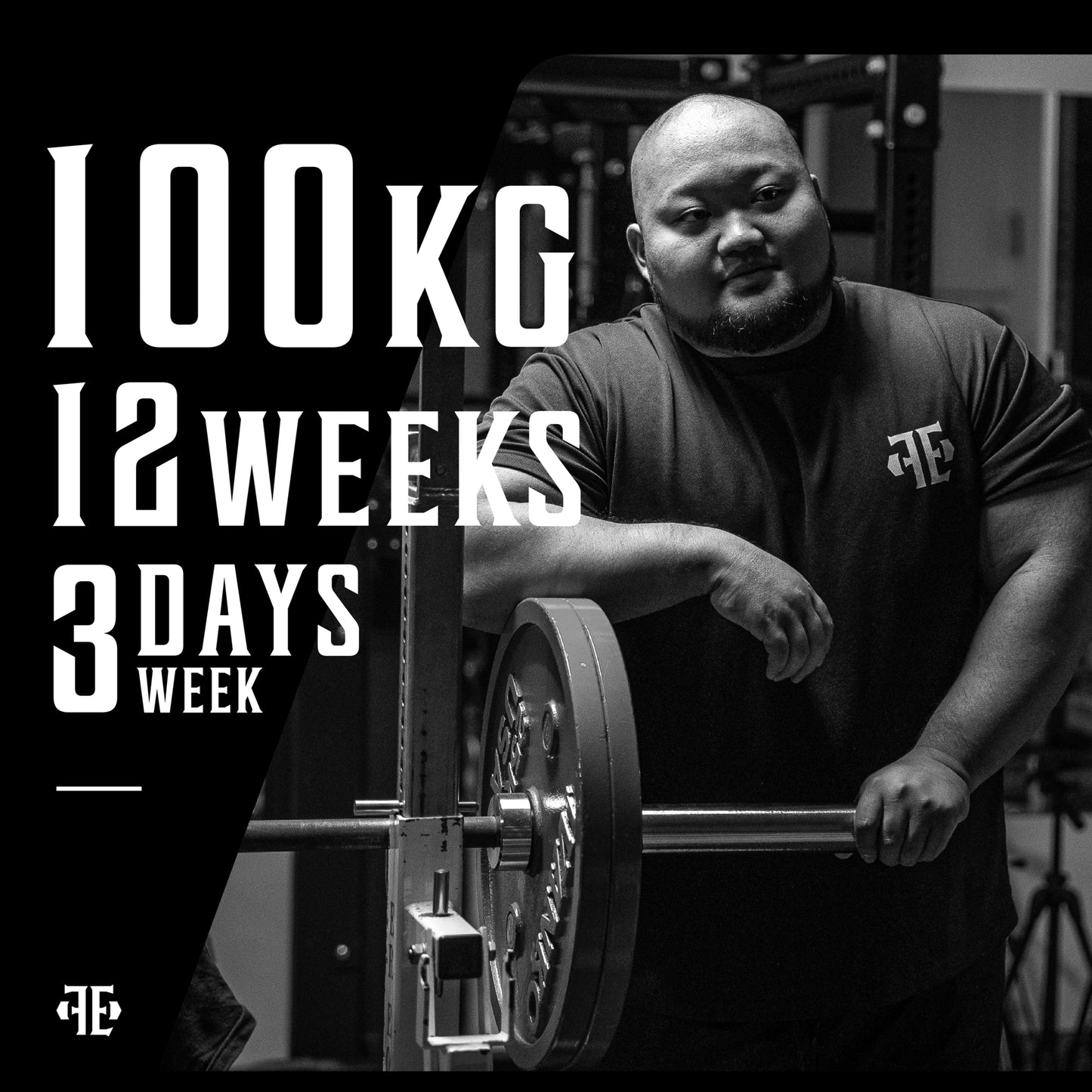 100KGプログラム(12週、週3回)