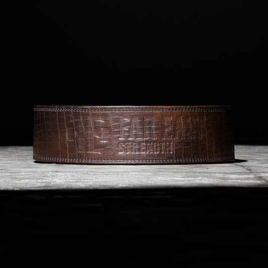 13mm Brown Lever Belt