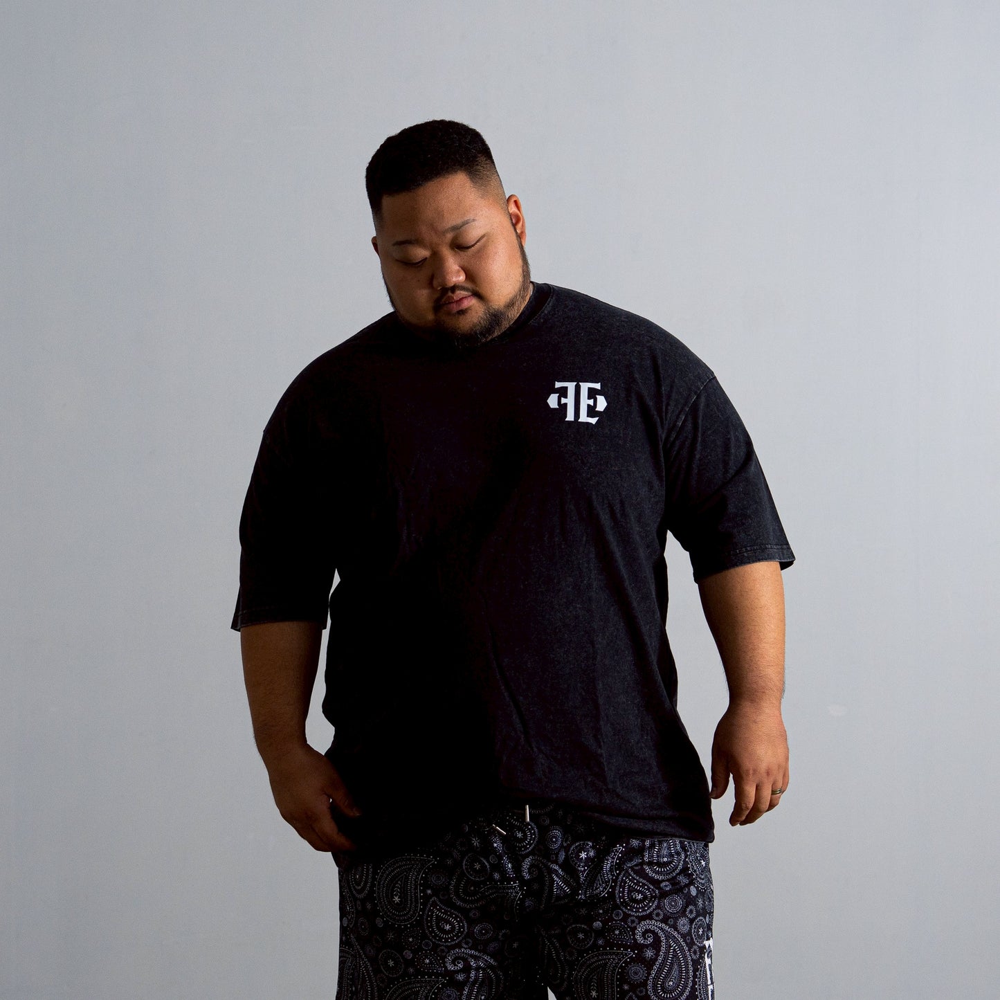 Lightweight Oversize Wash Tee “Skull”