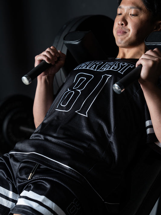 Black Stripe Shorts