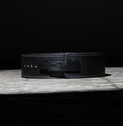 13mm Black Lever Belt