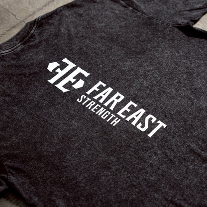 Lightweight Oversize Wash Tee “Vertical”