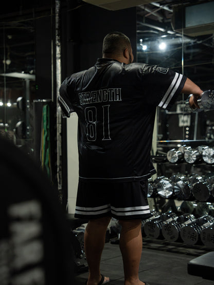 Black Football Jersey