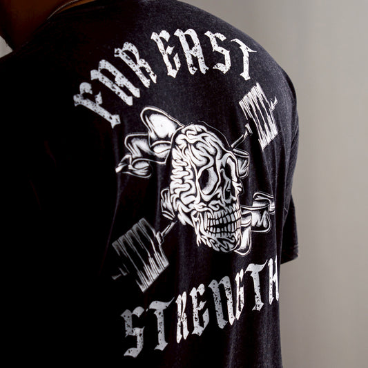 Lightweight Oversize Wash Tee “Skull”
