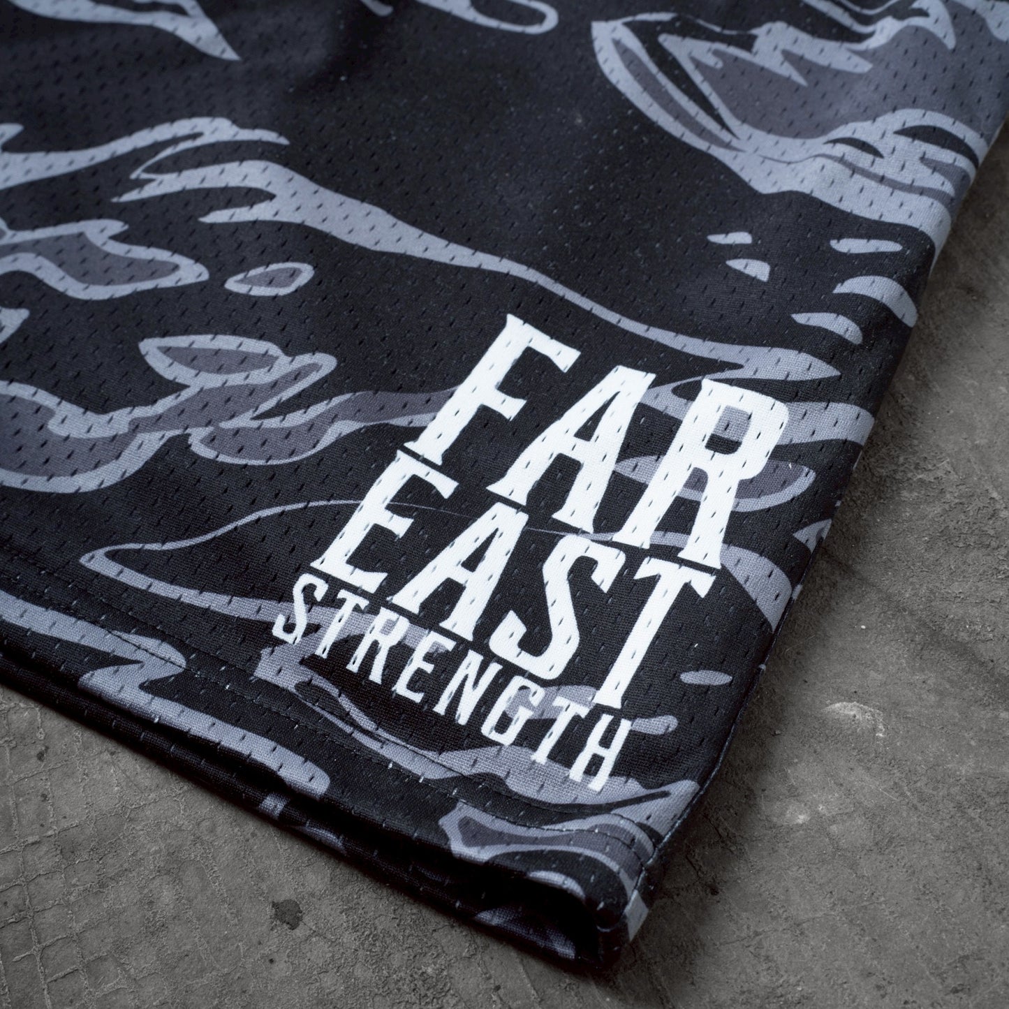 Mesh Training Shorts “Grey Camo”