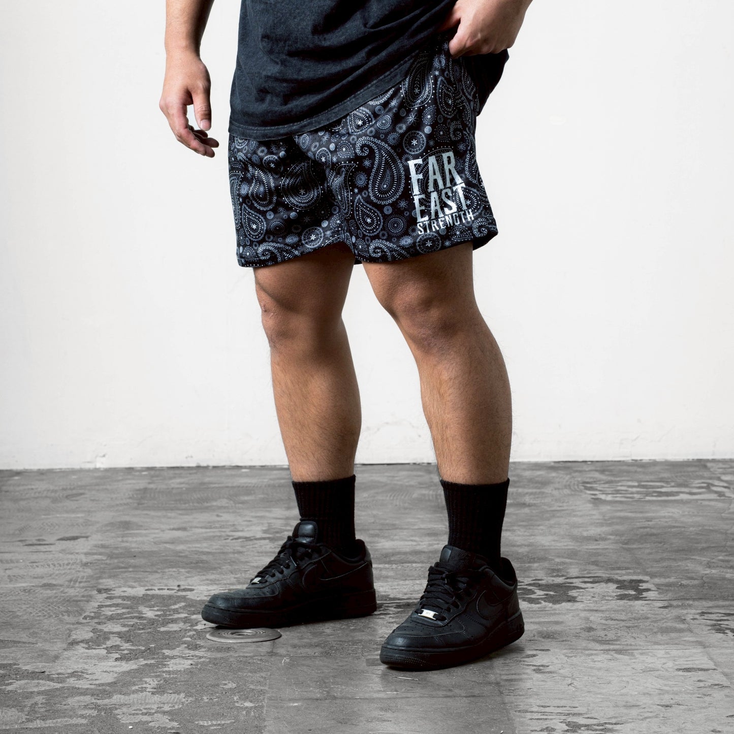 Mesh Training Shorts “Paisley”