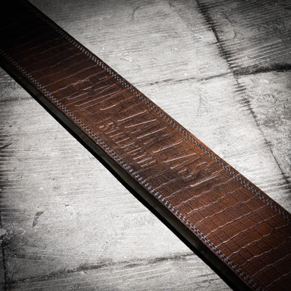 13mm Brown Lever Belt