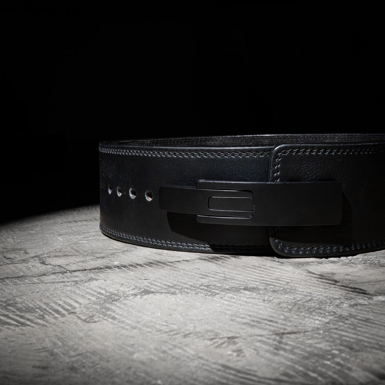 13mm Black Lever Belt