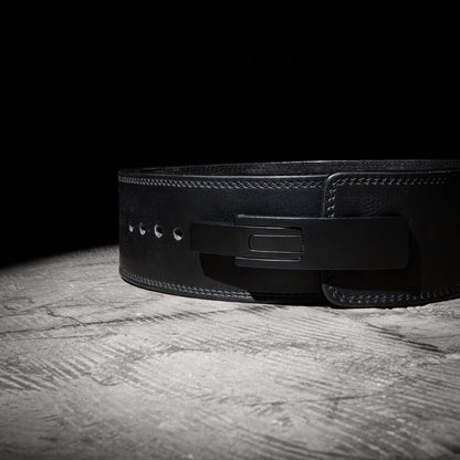 13mm Black Lever Belt