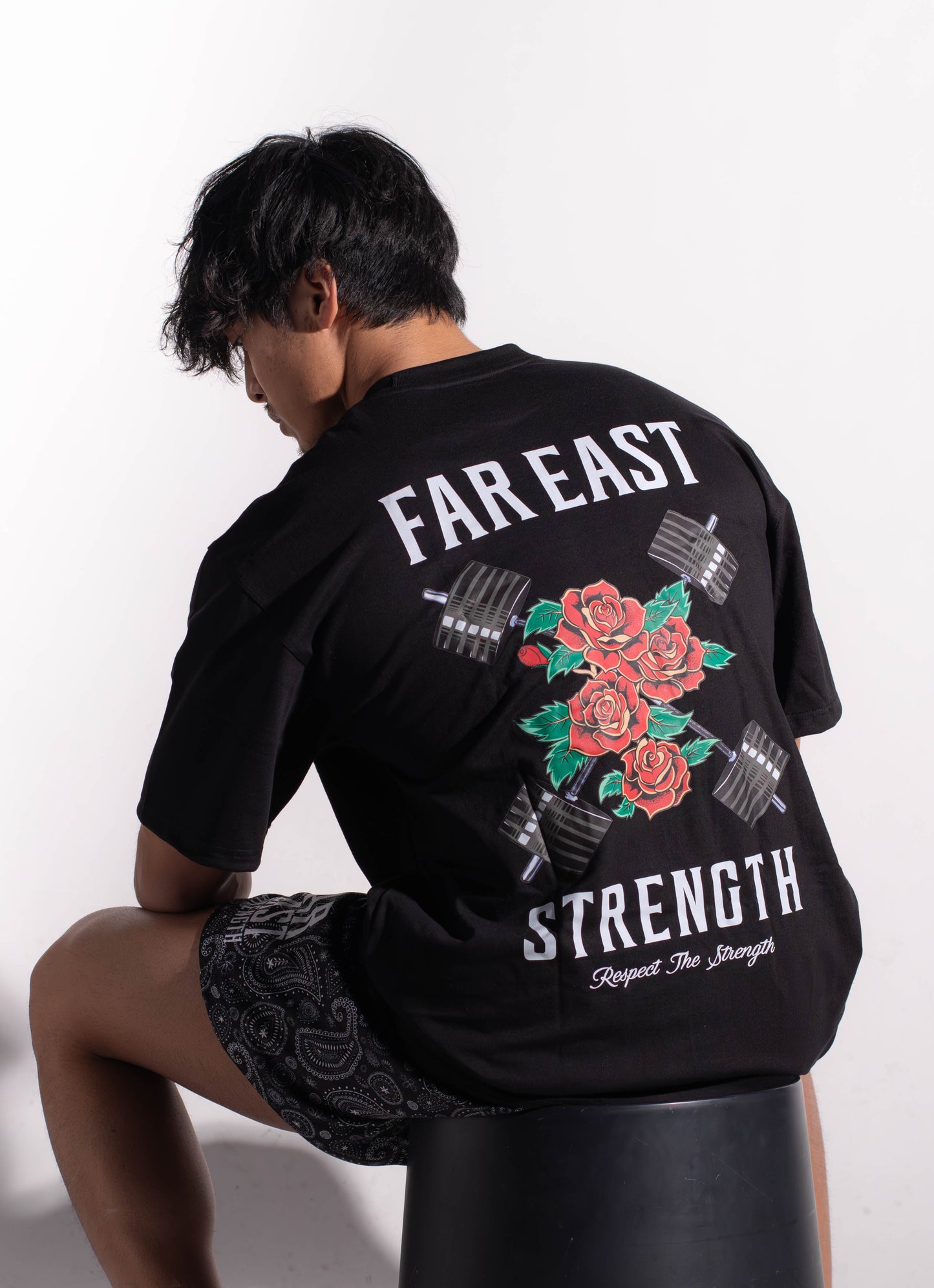 Oversize Tee “Rose”
