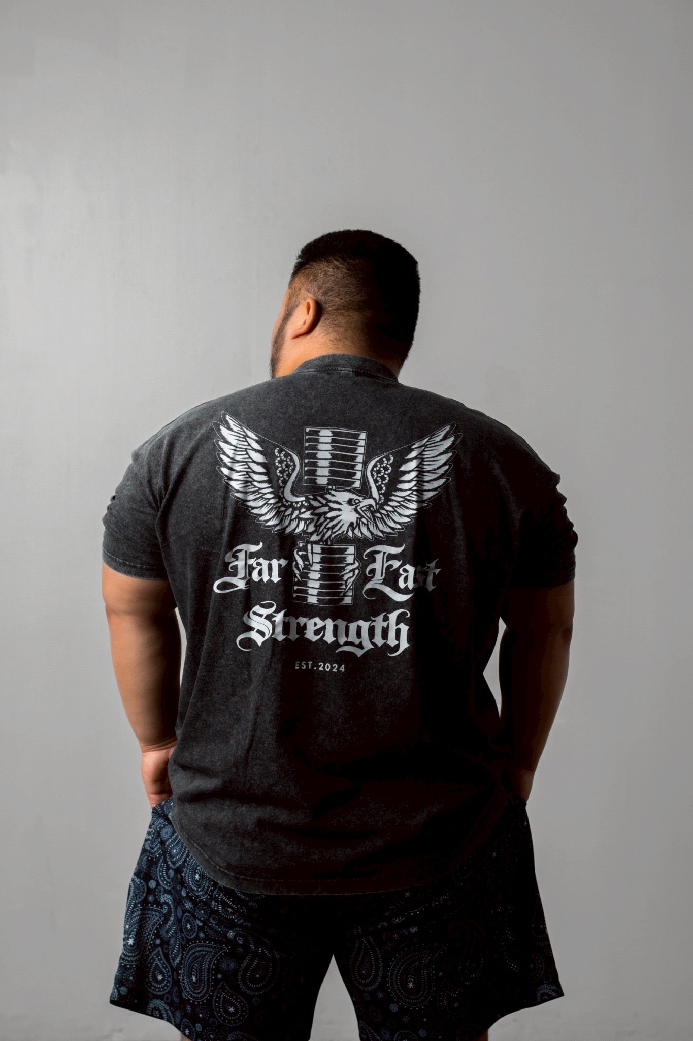 Lightweight Oversize Wash Tee “Eagle”