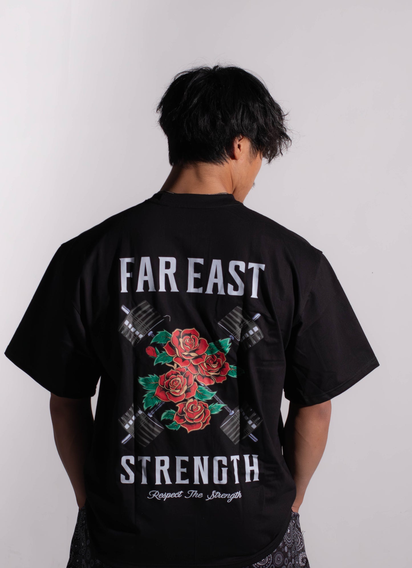 Oversize Tee “Rose”