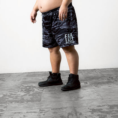 Mesh Training Shorts “Grey Camo”