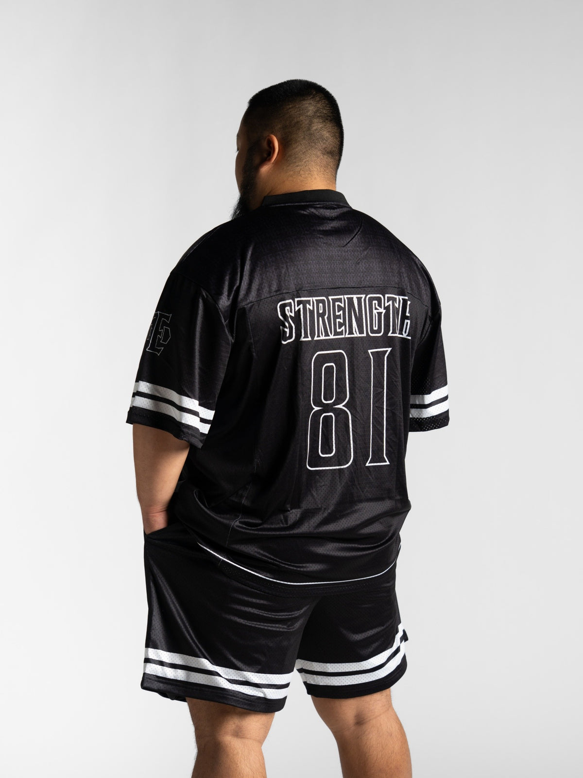 Black Football Jersey