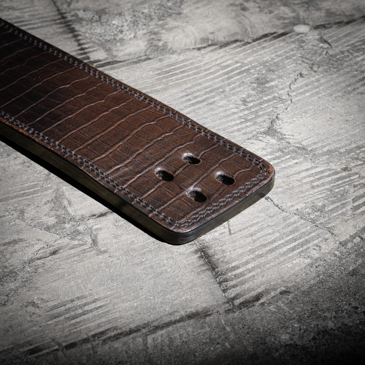 13mm Brown Lever Belt