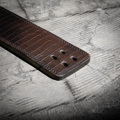 13mm Brown Lever Belt