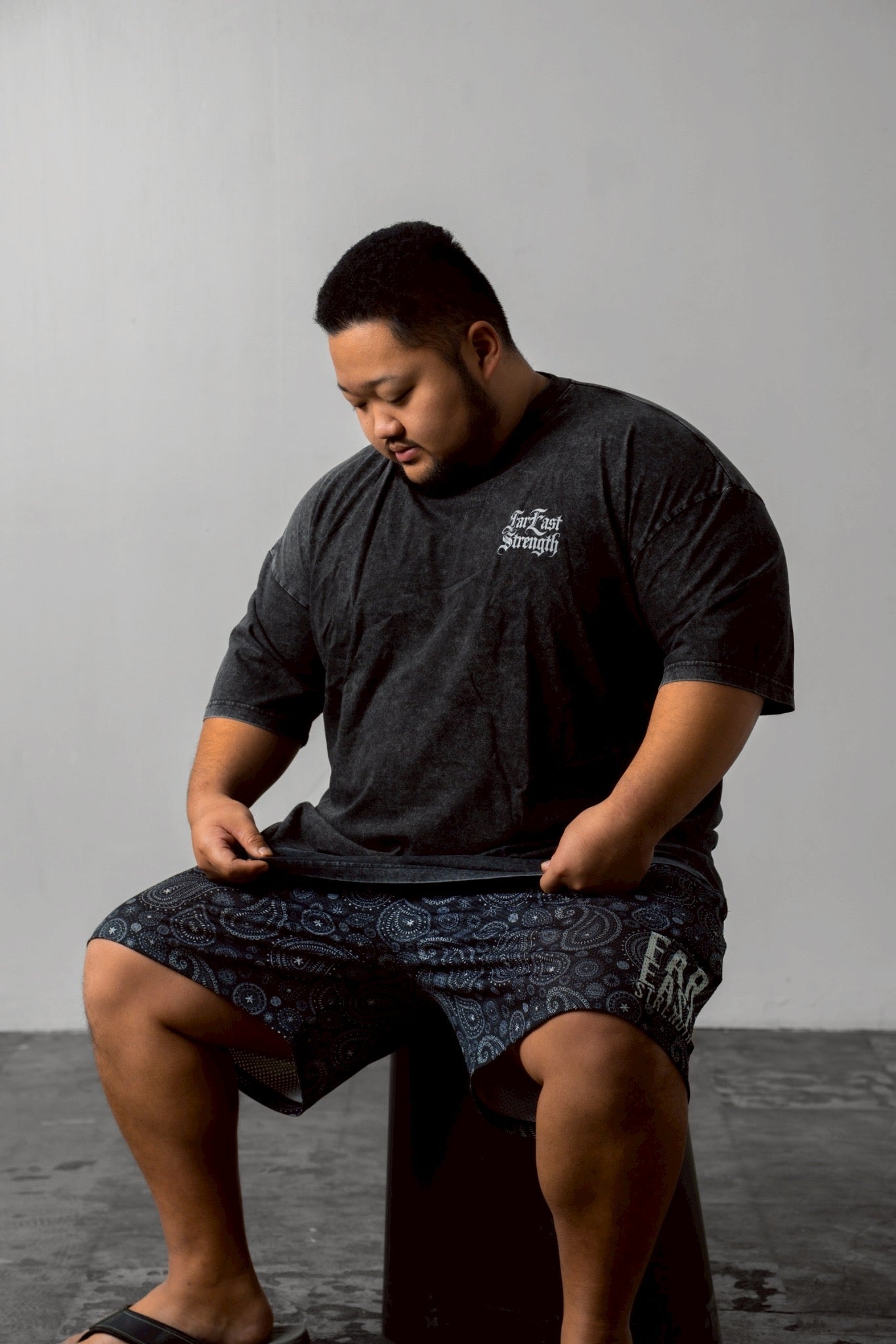 Lightweight Oversize Wash Tee “Eagle”