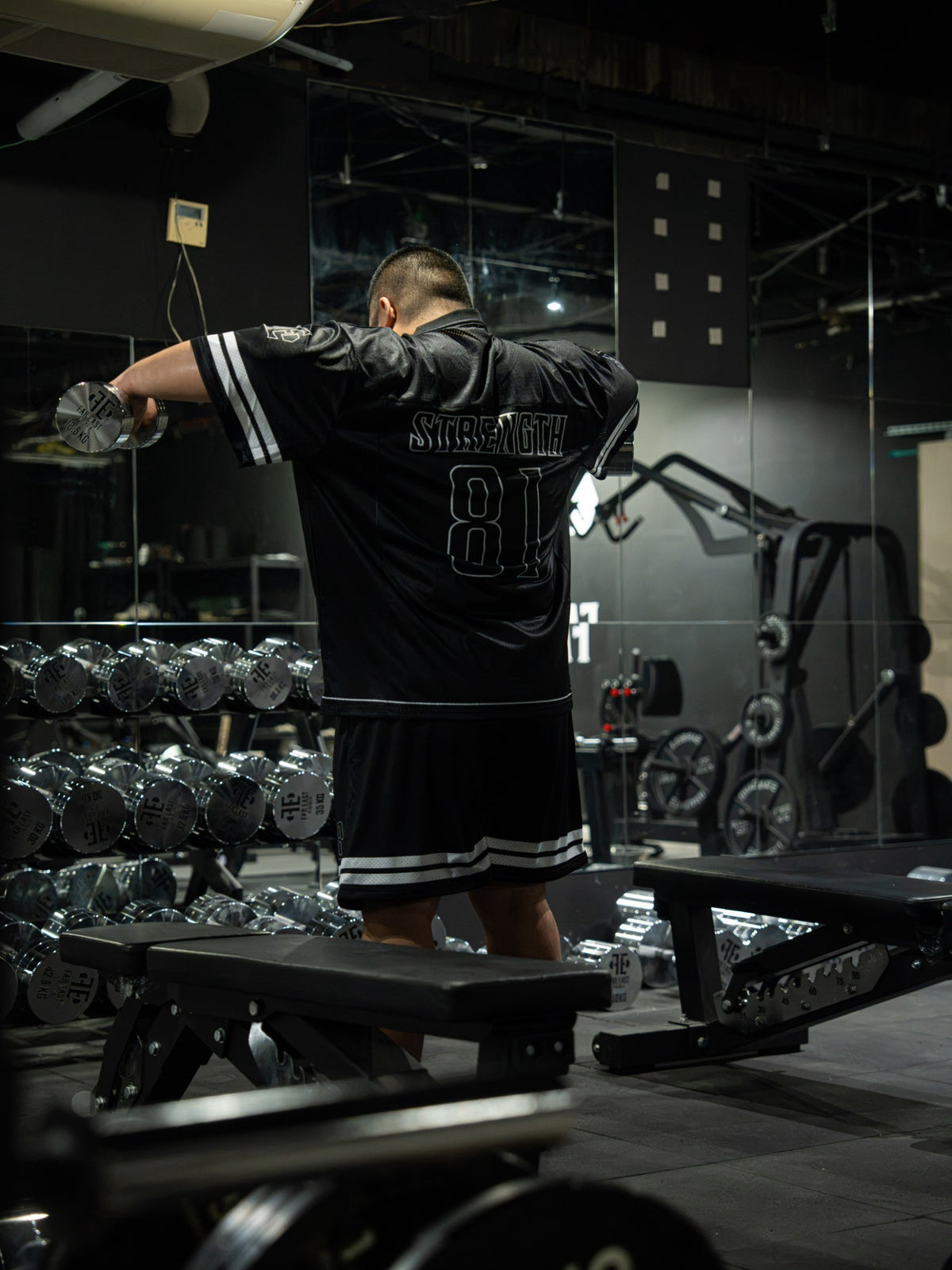 Black Football Jersey