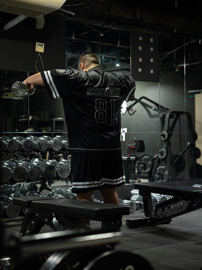 Black Football Jersey