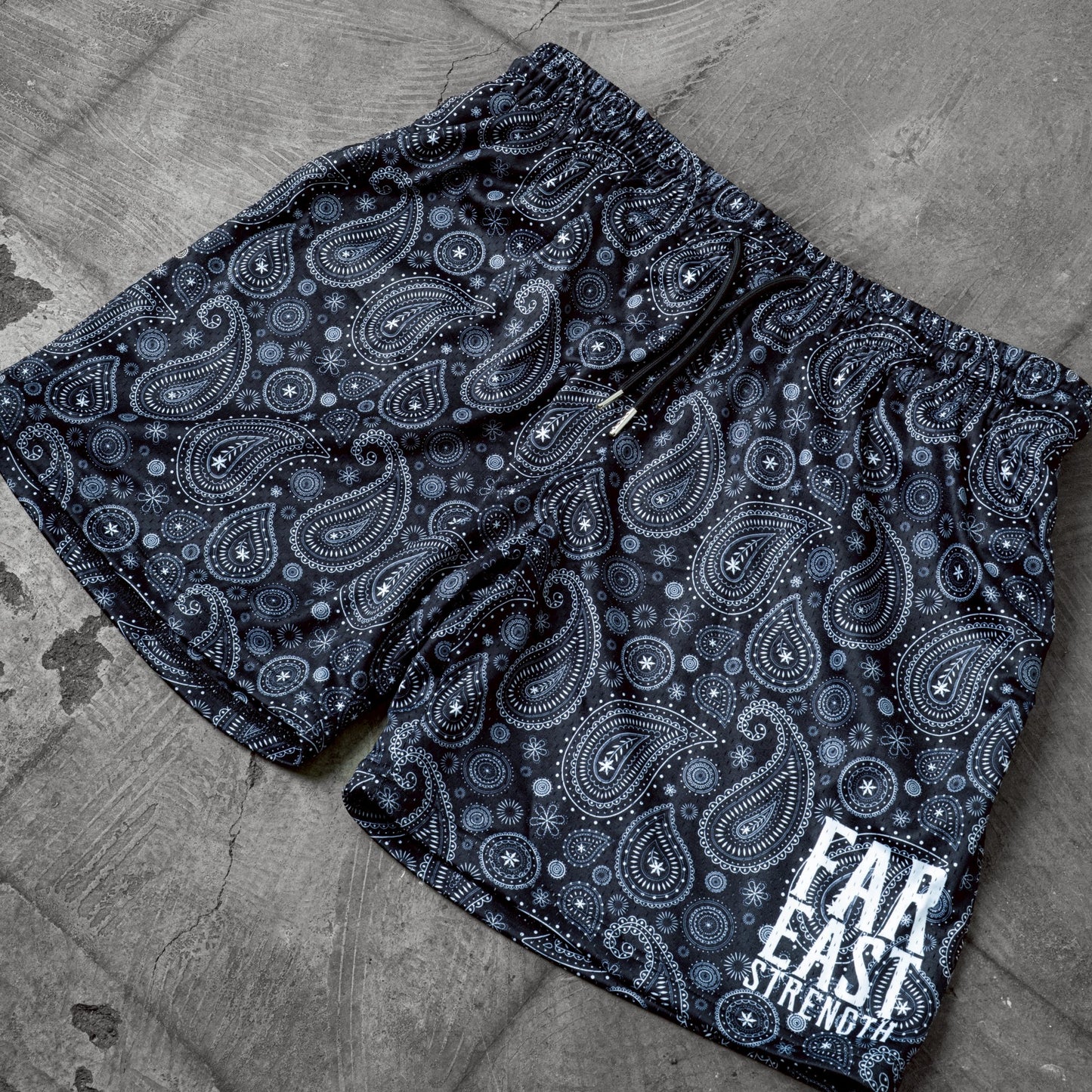 Mesh Training Shorts “Paisley”