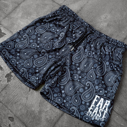 Mesh Training Shorts “Paisley”