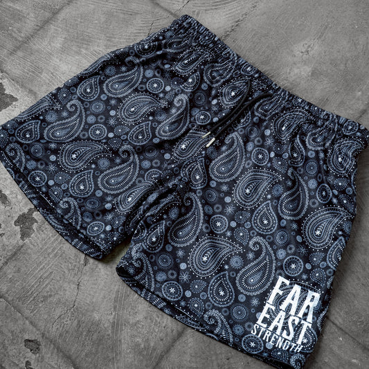 Mesh Training Shorts “Paisley”