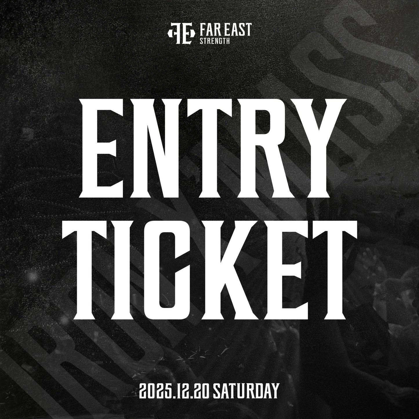 【IRON X-MASS】デッドリフト大会出場チケット