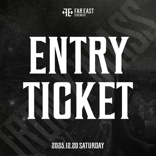 【IRON X-MASS】デッドリフト大会出場チケット