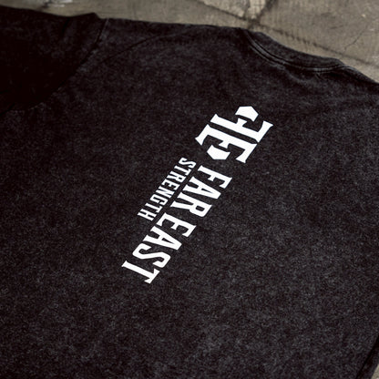 Lightweight Oversize Wash Tee “Vertical”