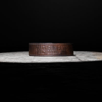 13mm Brown Lever Belt